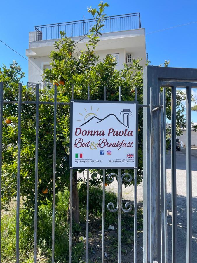 Donna Paola Hotell Pompeji Exteriör bild